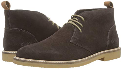 Kickers Tyl, Zapatos de Cordones Derby para Hombre, Marrón (Marron Fonce Perm 92), 40 EU