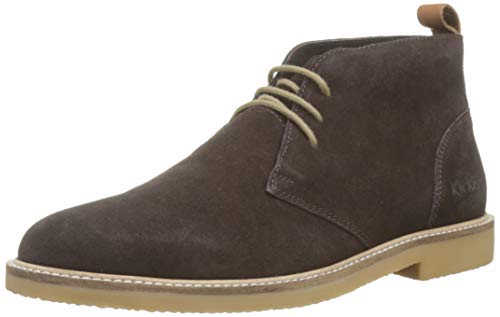 Kickers Tyl, Zapatos de Cordones Derby para Hombre, Marrón (Marron Fonce Perm 92), 40 EU