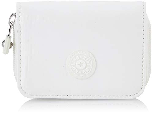 KiplingTopsMujerCarterasBlanco (White Metallic) 7.5x10x2.5 Centimeters (B x H x T)