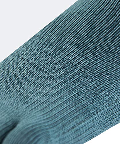 Knitido Dr. Foot® Hallux Valgus | Calcetines con dedos para juanetes, media pierna, Talla:43-46, Colores:azul-gris (854)