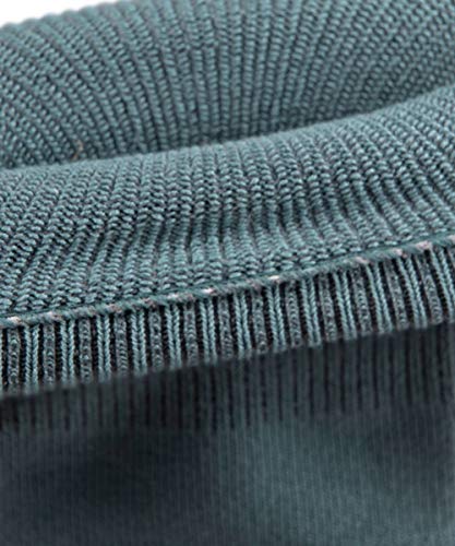 Knitido Dr. Foot® Hallux Valgus | Calcetines con dedos para juanetes, media pierna, Talla:43-46, Colores:azul-gris (854)