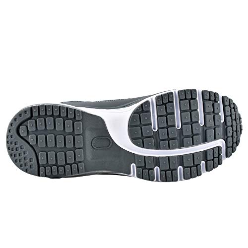 Knixmax-Zapatillas de Running para Mujer, Zapatillas de Deportivas para Correr Al Aire Libre Zapatos Gimnasia Ligero Fitness Casual Sneakers Zapatillas Ligeras Cómodas y Transpirables, Gris EU 39