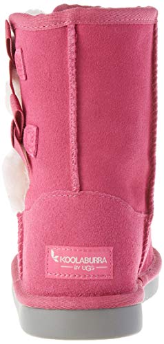 Koolaburra by UGG Botas para Niñas, ROSA DE FRAMBUESA, 21 EU
