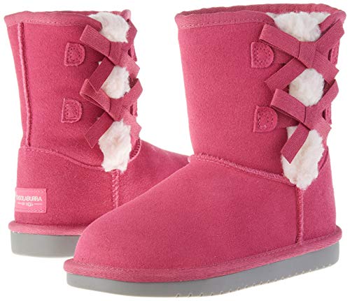 Koolaburra by UGG Botas para Niñas, ROSA DE FRAMBUESA, 21 EU