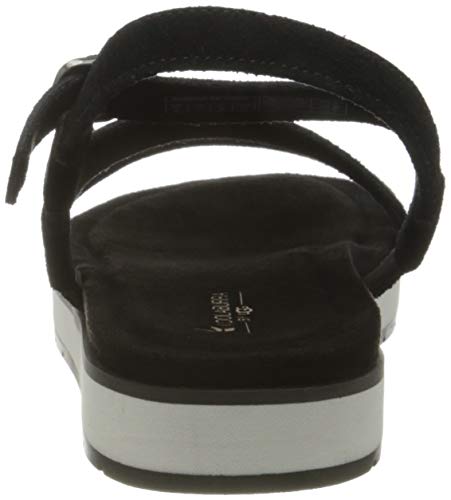 Koolaburra by UGG Women's Haisley Sandal, Black, 38 EU