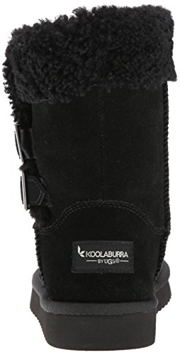 Koolaburra by UGG Women's Sulana Short Boot, Black, 43 EU