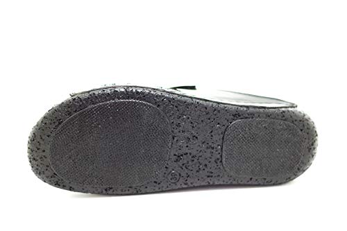 KS - 400 - Zapatos Sandalias para Mujer - Ideales para Verano - Cuero Negro 36