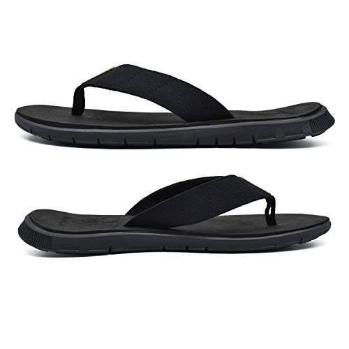 KuaiLu Chanclas para Hombre Verano Playa Piscina Comodas Sandalias Goma Planas Caminar Adulto Moda Zapatos
