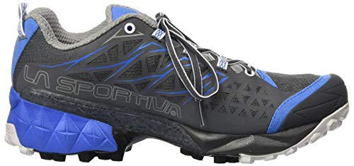 La Sportiva Akyra Woman, Zapatillas de Trail Running para Mujer, Multicolor (Carbon/Cobalt Blue 000), 41.5 EU