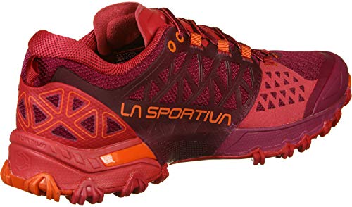 LA SPORTIVA Bushido II Woman, Zapatillas de Trail Running Mujer, Beet/Garnet, 39.5 EU