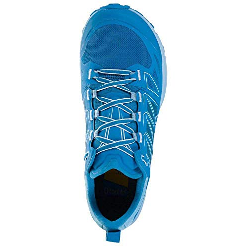LA SPORTIVA Jackal Woman, Zapatillas de Trail Running Mujer, Neptune/Pacific Blue, 38.5 EU