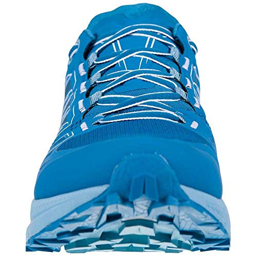 LA SPORTIVA Jackal Woman, Zapatillas de Trail Running Mujer, Neptune/Pacific Blue, 38.5 EU