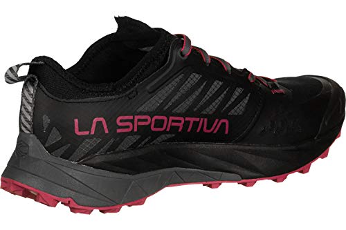 LA SPORTIVA Kaptiva Woman GTX, Zapatillas de Trail Running Mujer, Black/Orchid, 40 EU
