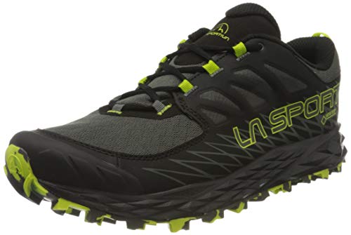 La Sportiva Lycan GTX, Zapatillas de Trail Running Hombre, Multicolor (Carbon/Apple Green 000), 44.5 EU