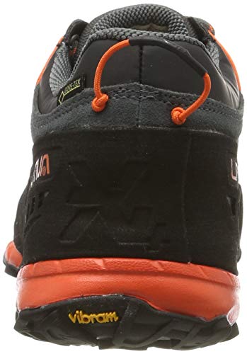 La Sportiva TX4 GTX, Zapatillas de Senderismo Unisex Adulto, Multicolor (Carbon/Flame 000), 44.5 EU