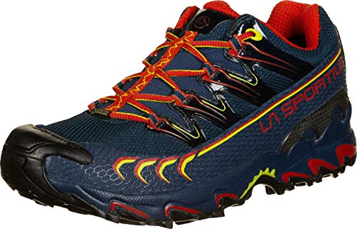 LA SPORTIVA Ultra Raptor GTX, Zapatillas de Trail Running Hombre, Opal/Poppy, 47 EU
