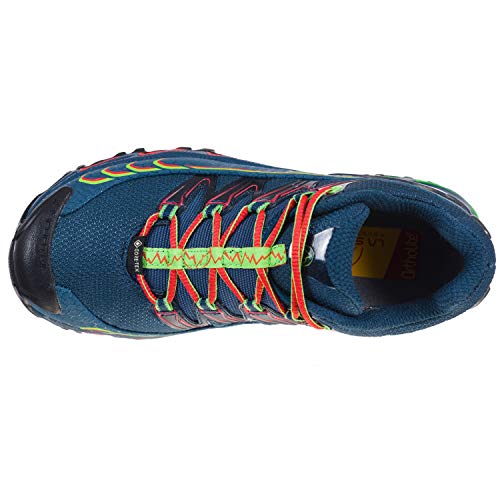LA SPORTIVA Ultra Raptor Woman GTX, Zapatillas de Trail Running Mujer, Opal/Hibiscus, 38.5 EU