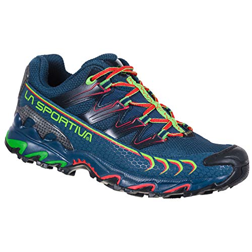 LA SPORTIVA Ultra Raptor Woman GTX, Zapatillas de Trail Running Mujer, Opal/Hibiscus, 38.5 EU