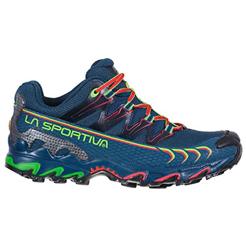 LA SPORTIVA Ultra Raptor Woman GTX, Zapatillas de Trail Running Mujer, Opal/Hibiscus, 38.5 EU