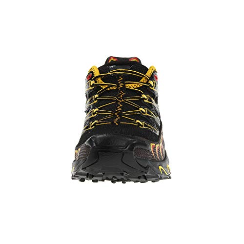 La Sportiva Ultra Raptor, Zapatillas de Running Hombre, Negro/Amarillo, 43.5