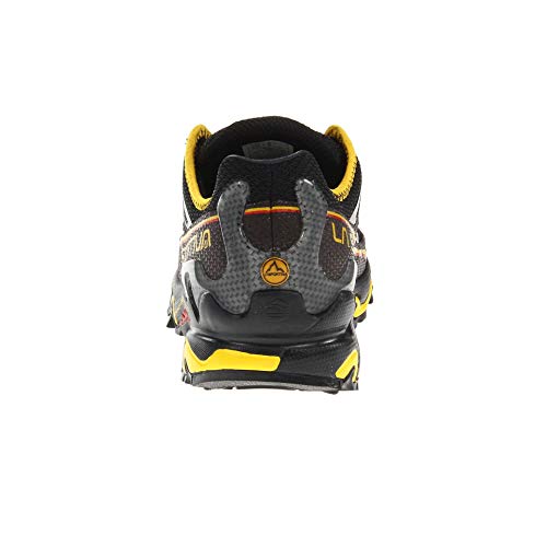 La Sportiva Ultra Raptor, Zapatillas de Running Hombre, Negro/Amarillo, 43.5