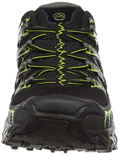 La Sportiva Ultra Raptor, Zapatillas de Trail Running Hombre, Multicolor (Black/Apple Green 000), 40 EU