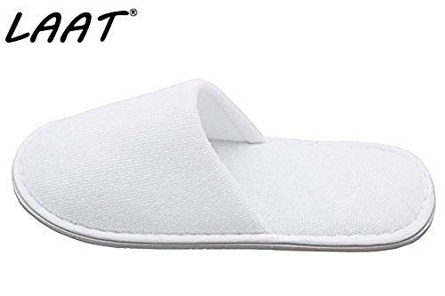 LAAT 5 Pares de Zapatillas Desechables SPA Home Zapatillas Respirables Party Guest Zapatos Unisex para Viajes de Hotel(Talla Unica)(Sección Delgada)