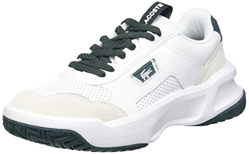 Lacoste Ace Lift 0120 2 SFA, Zapatillas Mujer, Wht/Dk Grn, 38 EU