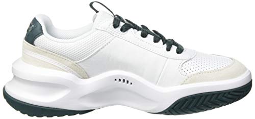 Lacoste Ace Lift 0120 2 SFA, Zapatillas Mujer, Wht/Dk Grn, 38 EU