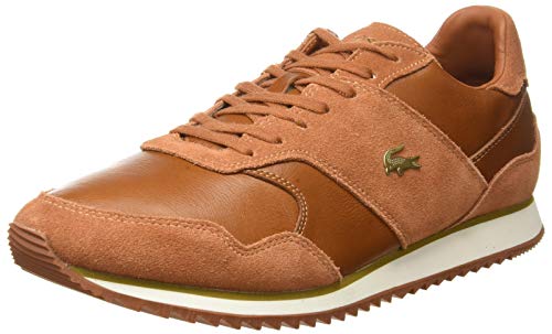 Lacoste Aesthet Luxe 0320 1 SMA Sneakers', Zapatillas Hombre, Marron BRW Lt BRW, 42 EU