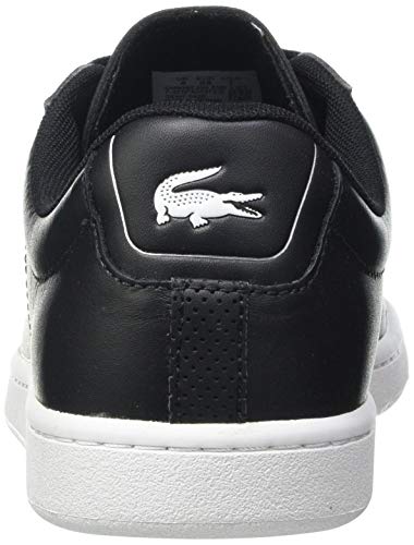 Lacoste Carnaby EVO 0120 5 SFA, Zapatillas Mujer, Blk Wht, 38 EU