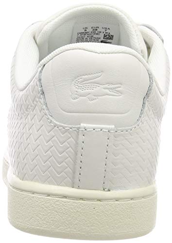 Lacoste Carnaby EVO 119 3 SFA, Zapatillas para Mujer, Marfil (Off Wht/Off Wht 18c), 37 EU