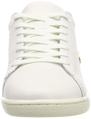 Lacoste Carnaby EVO 119 3 SFA, Zapatillas para Mujer, Marfil (Off Wht/Off Wht 18c), 37 EU