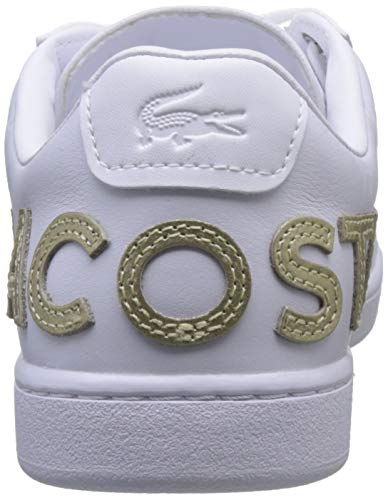 Lacoste Carnaby EVO 120 6 Us SFA, Zapatillas Mujer, Blanco 402h, 39 EU