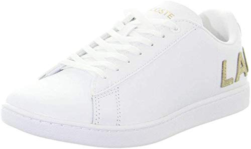 Lacoste Carnaby EVO 120 6 Us SFA, Zapatillas Mujer, Blanco 402h, 39 EU