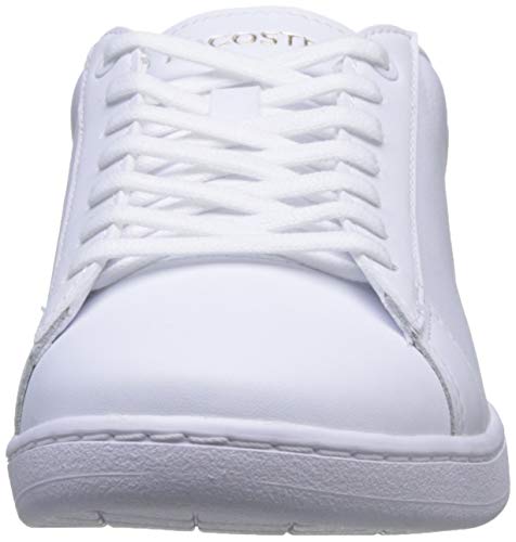 Lacoste Carnaby EVO 120 6 Us SFA, Zapatillas Mujer, Color Blanco 421 G, 40 EU