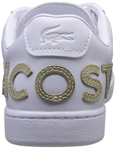 Lacoste Carnaby EVO 120 6 Us SFA, Zapatillas Mujer, Color Blanco 421 G, 40 EU