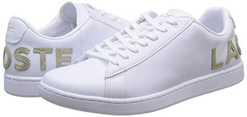 Lacoste Carnaby EVO 120 6 Us SFA, Zapatillas Mujer, Color Blanco 421 G, 40 EU