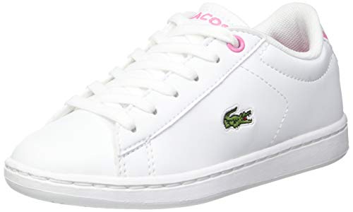 Lacoste Carnaby EVO BL 2 SUC, Zapatillas Unisex Niños, Blanco (B53 White/Pink), 31 EU