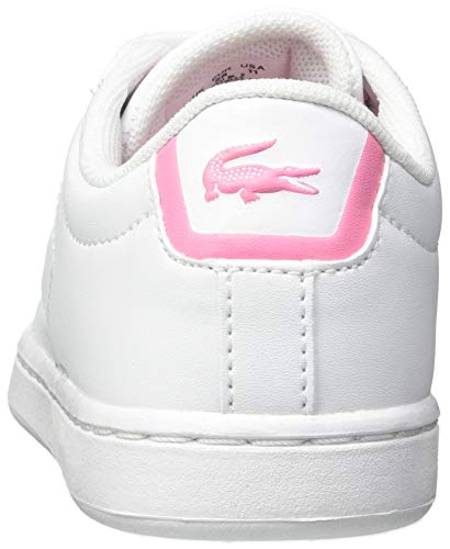Lacoste Carnaby EVO BL 2 SUC, Zapatillas Unisex Niños, Blanco (B53 White/Pink), 31 EU