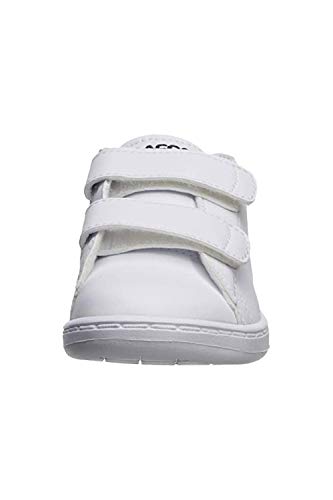 Lacoste Carnaby Evo BL4 - Zapatos de tacón para niños y niñas, color blanco, color Blanco, talla 20 EU