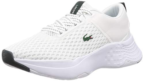 Lacoste Court-Drive 0120 1 SFA, Zapatillas Mujer, Wht/Dk Grn, 38 EU