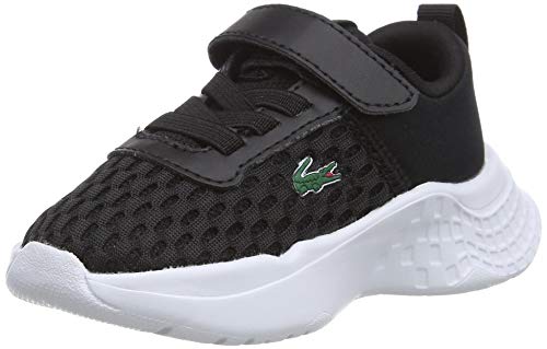 Lacoste Court-Drive 0120 1 SUI, Zapatillas Unisex niños, Noir Blk Wht, 19 EU