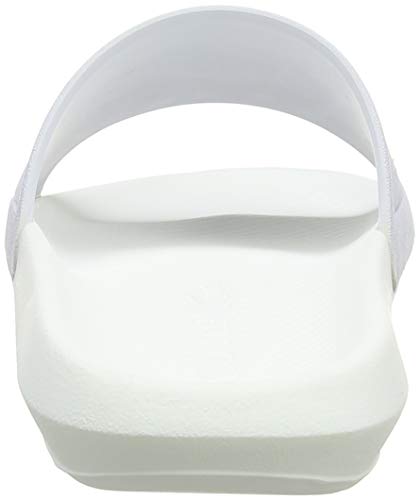 Lacoste Croco Slide 119 3 CFA, Sandalias de Punta Descubierta Mujer, Blanco (Wht/Lt Pnk 1y9), 38 EU