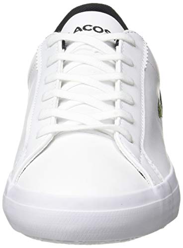 Lacoste Lerond 0120 1 CFA, Zapatillas Mujer, Blanc Wht Blk, 40 EU