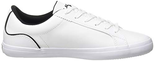 Lacoste Lerond 0120 1 CFA, Zapatillas Mujer, Blanco Wht Blk, 40.5 EU