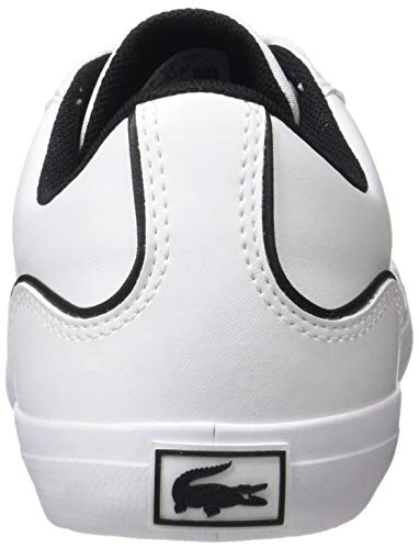 Lacoste Lerond 0120 1 Cfa, Zapatillas Mujer, Wht Blk, 39 EU