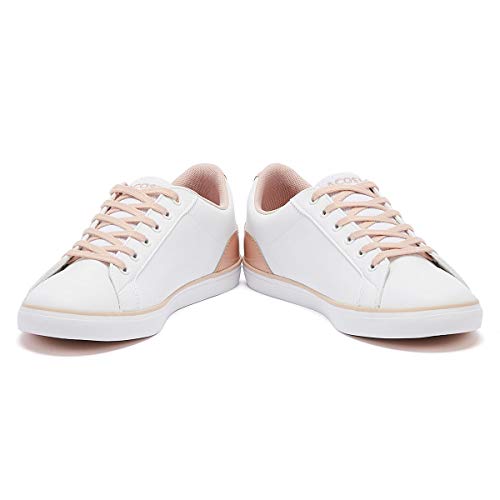 Lacoste Lerond White 39CUJ0014 Zapatillas para Mujer, 36