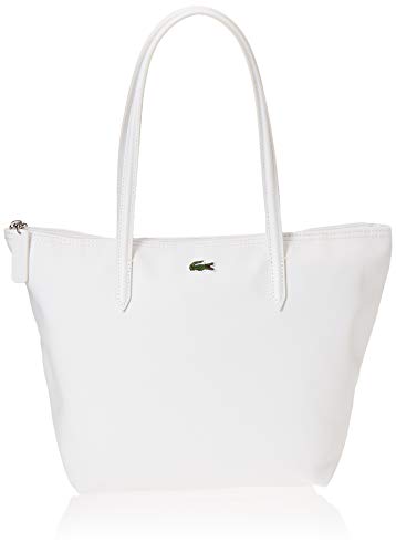 Lacoste NF2037PO, Bolso bandolera para Mujer, Blanco (Bright White), 14.5x24.5x24.5 centimeters (W x H x L)