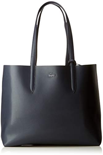 Lacoste - Nf2560al, Bolsos totes Mujer, Azul (Peacoat), 14x30x35 cm (W x H L)